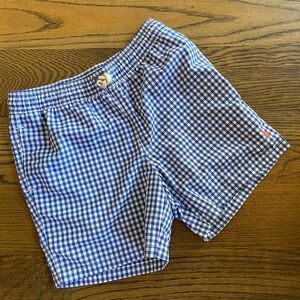 Polo Ralph Lauren Boys’ Gingham Swim Trunks - Size Medium (10/12)